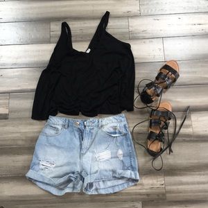 Jean shorts